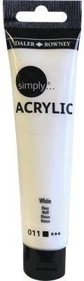 DALER ROWNEY AKRİLİK BOYA SIMPLY SERİSİ 75 ML WHİTE
