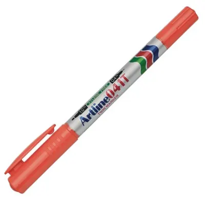 ARTLINE PERMANENT MARKÖR TWIN MARKER ÇİFT UÇLU 041T TURUNCU A-EK-041T ORANG
