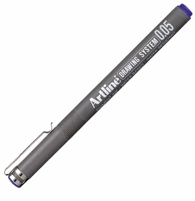 ARTLINE ÇİZİM KALEMİ DRAWING SYSTEM 2305 0.05 MAVİ A-EK-2305 BLUE
