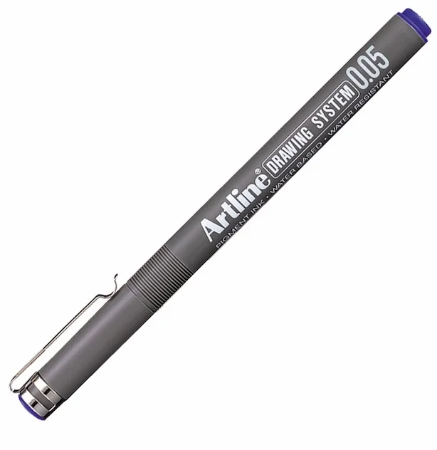 ARTLINE ÇİZİM KALEMİ DRAWING SYSTEM 2305 0.05 MAVİ A-EK-2305 BLUE