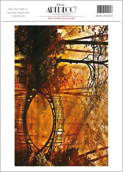 ARTDECO KOLAY TRANSFER 25x35 CM NO:46 Y-100-KT25-46