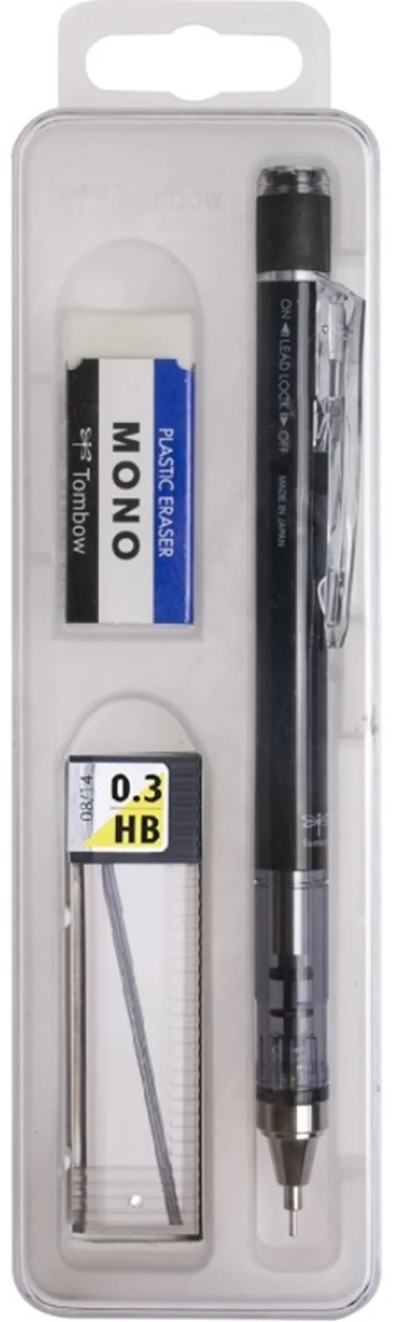 TOMBOW VERSATİL KALEM MONO GRAPH OKUL SETİ 0.3 SİYAH KUTULU T-SH-MG 11R3.K3
