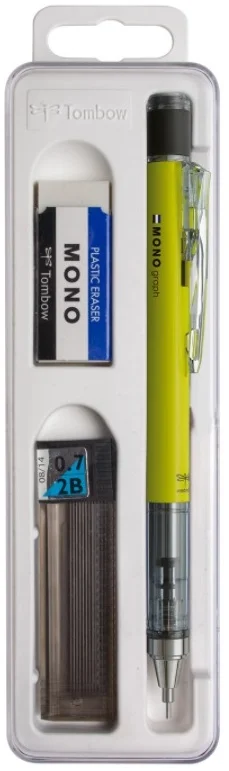 TOMBOW VERSATİL KALEM MONO GRAPH OKUL SETİ 0.7 LİMON KUTULU T-SH-MG 51R7.K3