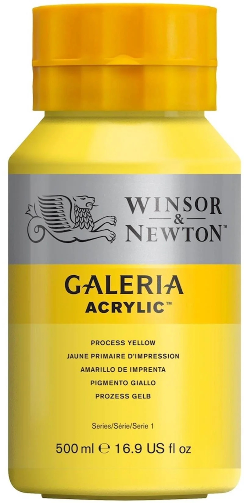 W&amp;N AKRİLİK BOYA GALERIA 500 ML PROCESS YELLOW 537 WN-2150537