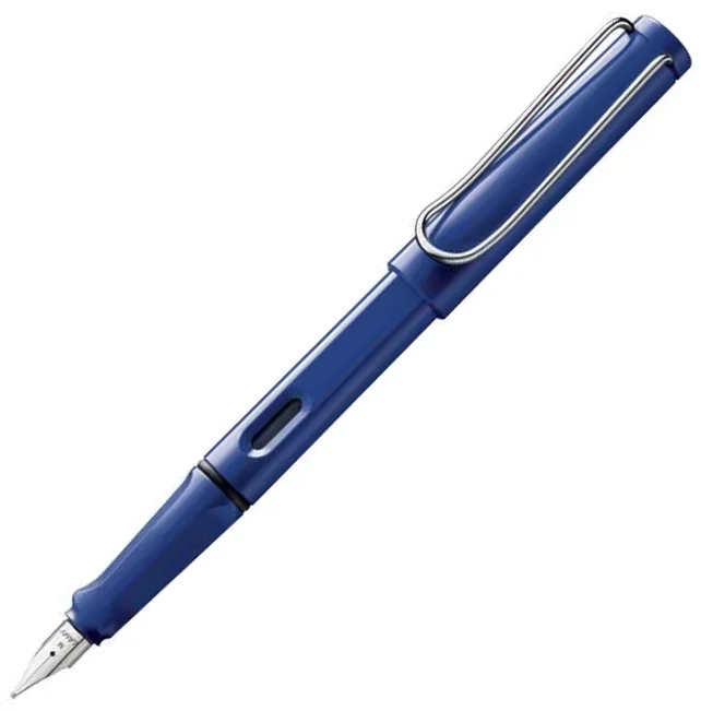 LAMY DOLMA KALEM SAFARI METAL KLİPS MAVİ M UÇ 14-M