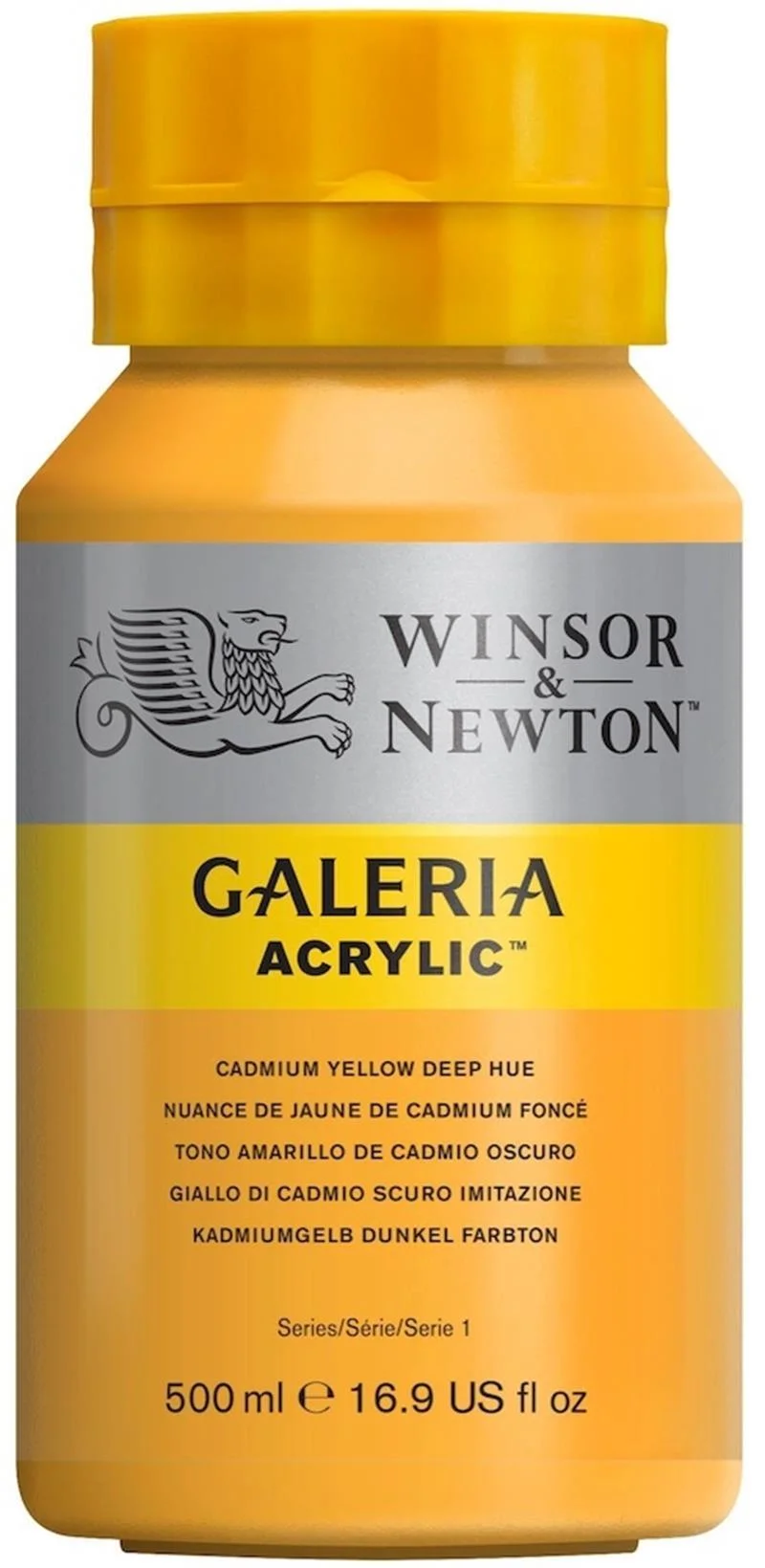 W&amp;N AKRİLİK BOYA GALERIA 500 ML CADMIUM YELLOW DEEP HUE 115 WN-2150115
