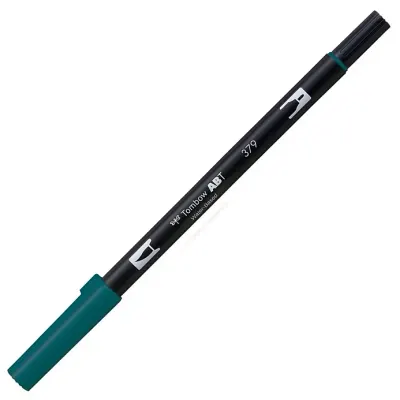 TOMBOW AB-T DUAL BRUSH PEN GRAFİK KALEMİ JADE GREEN (379) T-AB-T 379