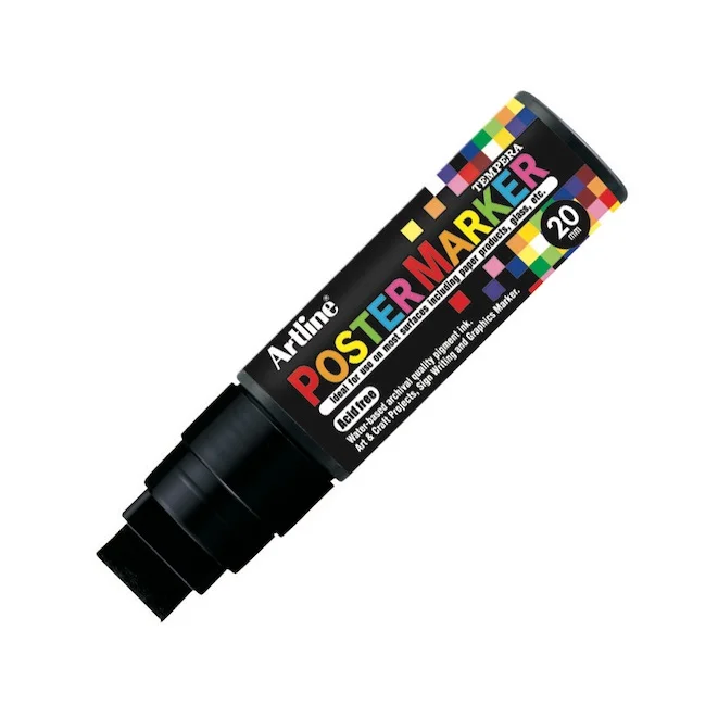 ARTLINE POSTER MARKÖRÜ 20.0 SİYAH A-EPP-20 BLACK