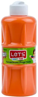 LETS PARMAK BOYASI 250 ML TURUNCU L-5603
