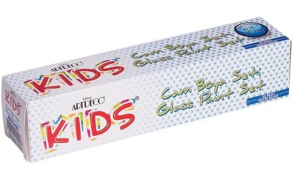 ARTDECO CAM BOYASI SETİ KIDS 6x15 ML Y-117T-S6
