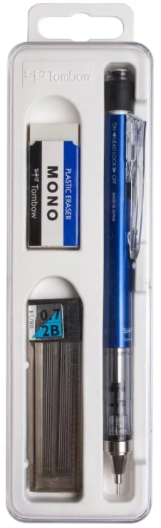 TOMBOW VERSATİL KALEM MONO GRAPH OKUL SETİ 0.7 MAVİ KUTULU T-SH-MG 41R7.K3