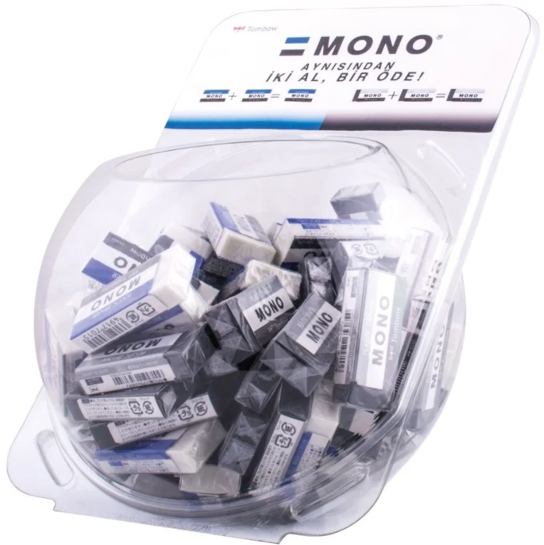 TOMBOW SİLGİ MONO KAVANOZLU SET 160 LI 01A/AB T-ST-K2-MONO-01