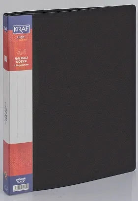 KRAF HALKALI DOSYA 2 HALKA 1050/2R SİYAH