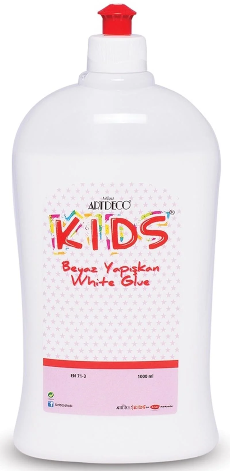 ARTDECO TUTKAL KIDS BEYAZ 1000 ML Y-052M-214