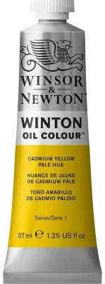 W&amp;N YAĞLI BOYA WINTON 37 ML CADMIUM YELLOW PALE HUE 119 (8) WN-1414119