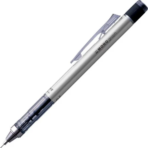 TOMBOW VERSATİL KALEM MONO GRAPH 0.7 METAL GÜMÜŞ T-SH-MG 04R7