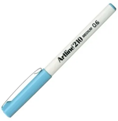 ARTLINE KEÇE UÇLU YAZI KALEMİ 210N 0.6 AÇIK MAVİ A-EK-210N L.BLU