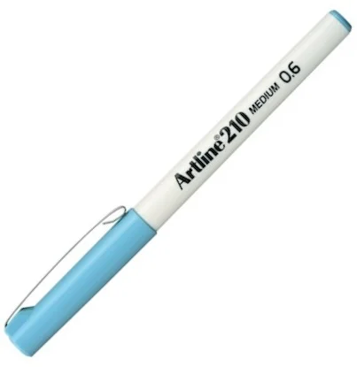 ARTLINE KEÇE UÇLU YAZI KALEMİ 210N 0.6 AÇIK MAVİ A-EK-210N L.BLU