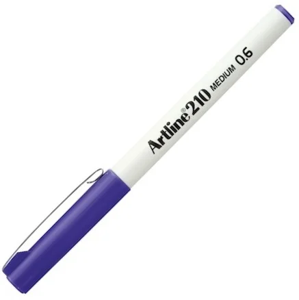 ARTLINE KEÇE UÇLU YAZI KALEMİ 210N 0.6 MOR A-EK-210N PURPL