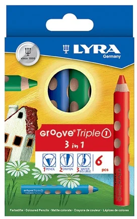 LYRA KURU BOYA GROOVE 3 IN ONE 6 LI L3831060