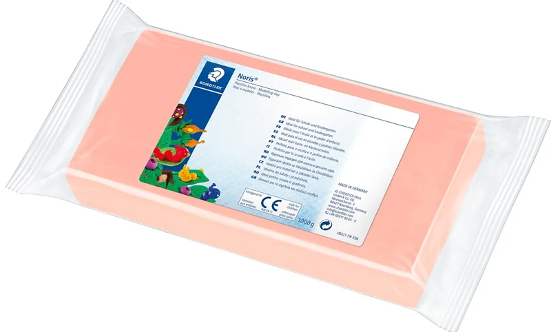 STAEDTLER KİL HAMURU NORIS 1 KG TEN RENGİ 8421-43