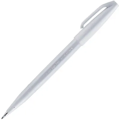 PENTEL İMZA KALEMİ SING PEN BRUSH SES15C GRİ Y SES15C-N2X