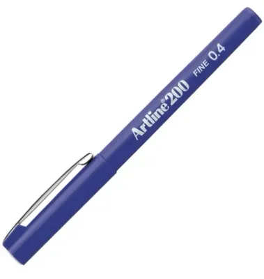 ARTLINE KEÇE UÇLU YAZI KALEMİ FINE 200CC 0.4 MOR A-EK-200CC PURP