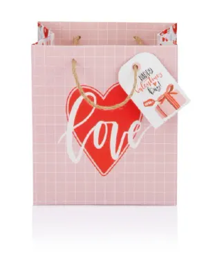 GIPTA KARTON ÇANTA B3 VALENTINES DAY CARITAS BG973