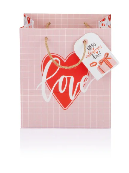 GIPTA KARTON ÇANTA B3 VALENTINES DAY CARITAS BG973