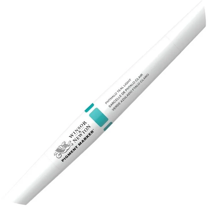 W&amp;N PIGMENT MARKER PHTHALO TEAL LIGHT 067 WN-0202067