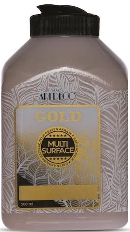 ARTDECO AKRİLİK BOYA GOLD MULTI-SURFACE 500 ML VİZON Y-G70L-266