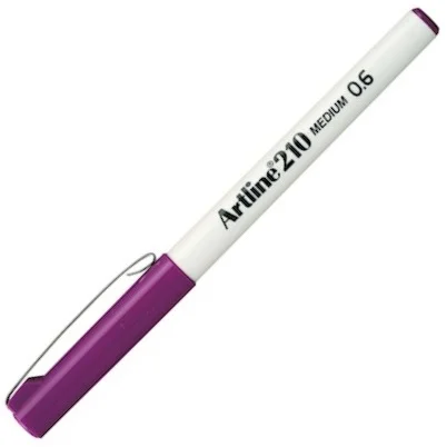 ARTLINE KEÇE UÇLU YAZI KALEMİ 210N 0.6 MAGENTA A-EK-210N MAGEN