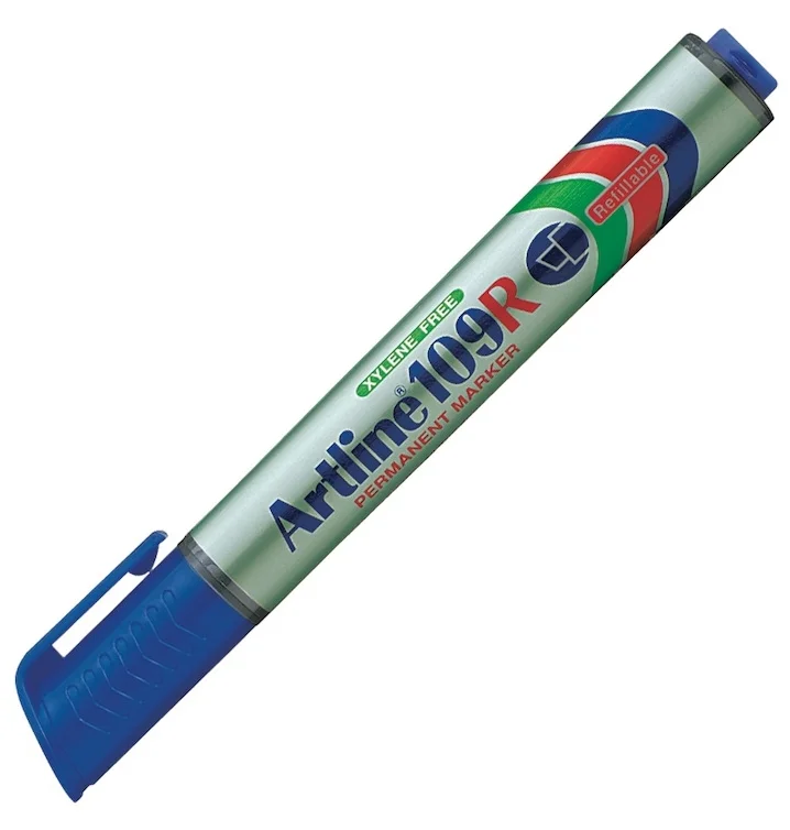 ARTLINE PERMANENT MARKÖR 109R DOLDURULABİLEN MAVİ A-EK-109R BLUE
