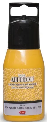 ARTDECO EPOKSİ REÇİNE RENKLENDİRİCİ 60 ML O.SARI Y-054C-104