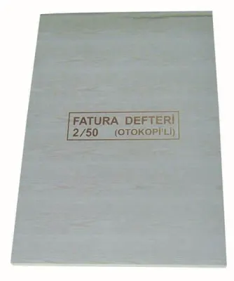DİLMAN FATURA DEFTERİ OTOKOPİLİ 2/50 3 NÜSHA 4122