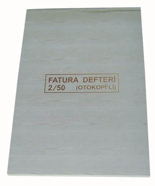 DİLMAN FATURA DEFTERİ OTOKOPİLİ 2/50 3 NÜSHA 4122