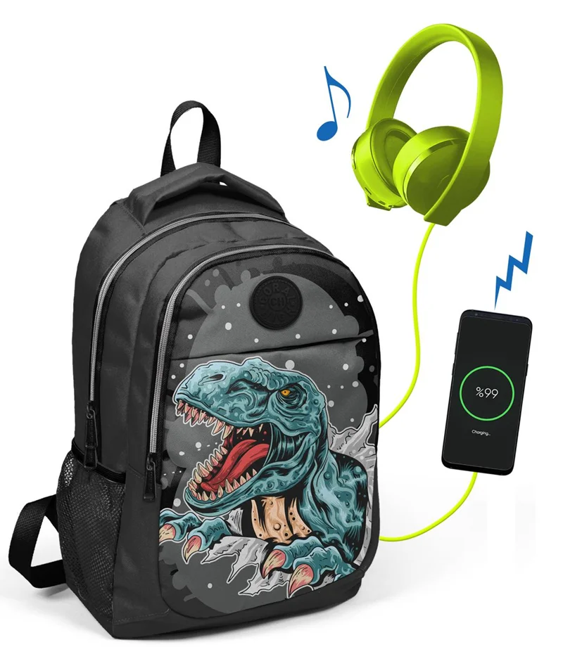 YAYGAN ÇANTA SIRT CORAL HIGH USB+AUX SOKETLİ 23420