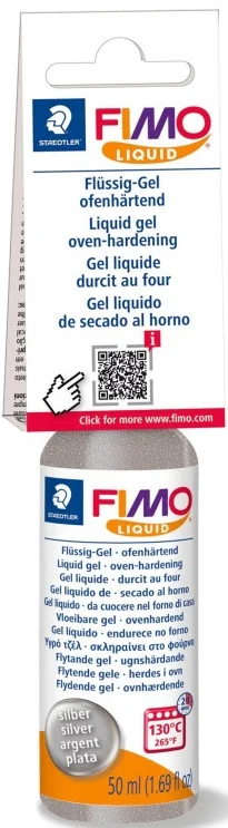 FIMO DECO GEL LIQUOD 50 ML GÜMÜŞ 8050-81
