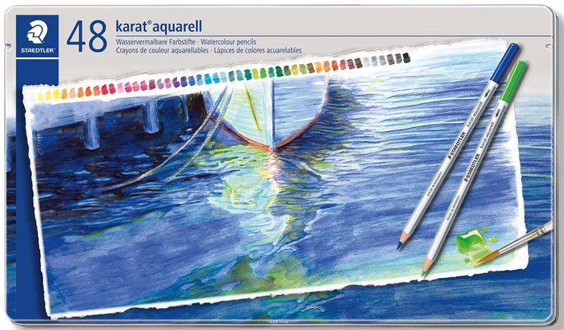 STAEDTLER KURU BOYA AQUARELL KARAT 48 Lİ 125 M48