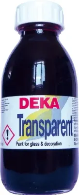 DEKA CAM BOYASI TRANSPARENT 125 ML SCHWARTZ 90 DK-02590