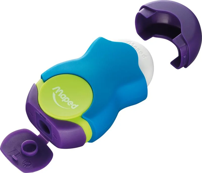 MAPED KALEMTIRAŞ LOOPY FANCY TEK DELİKLİ SİLGİLİ 24 LÜ 49131