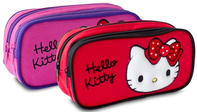 DOLPHIN KALEM ÇANTASI ÇİFTGÖZ.HELLO KITTY HK-7002