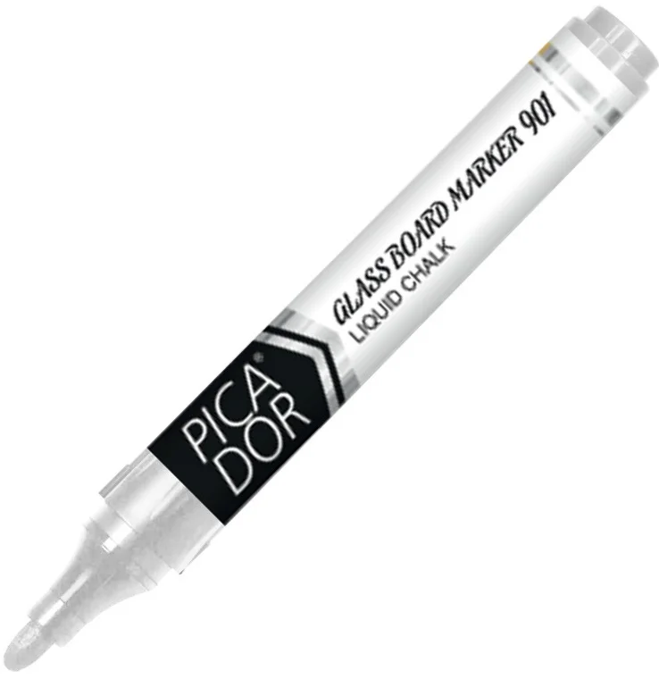PICADOR CAM BOYAMA MARKÖRÜ 901 BEYAZ KX135