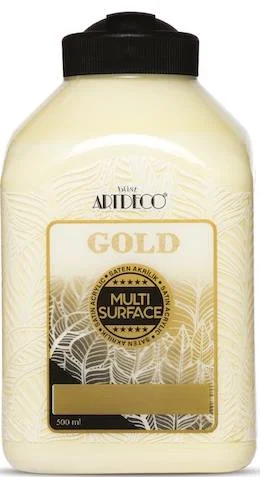 ARTDECO AKRİLİK BOYA GOLD MULTI-SURFACE 500 ML RETRO KREM Y-G70L-315