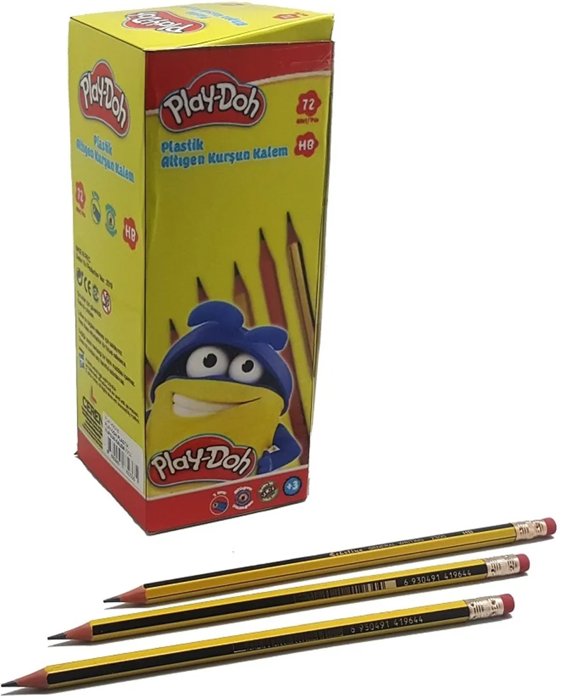 PLAY-DOH KURŞUN KALEM SİLGİLİ NEON KK018