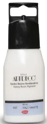 ARTDECO EPOKSİ REÇİNE RENKLENDİRİCİ 60 ML BEYAZ Y-054C-107