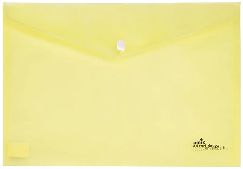 UMIX ÇITÇITLI DOSYA A4 EKO SARI U1120P-PE-ECO