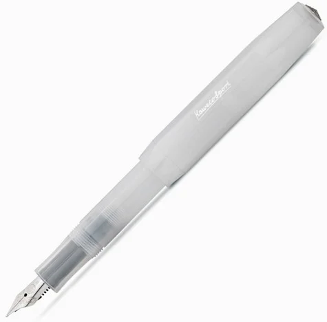 KAWECO DOLMA KALEM FROSTED SPORT BEYAZ M UÇ 0001618