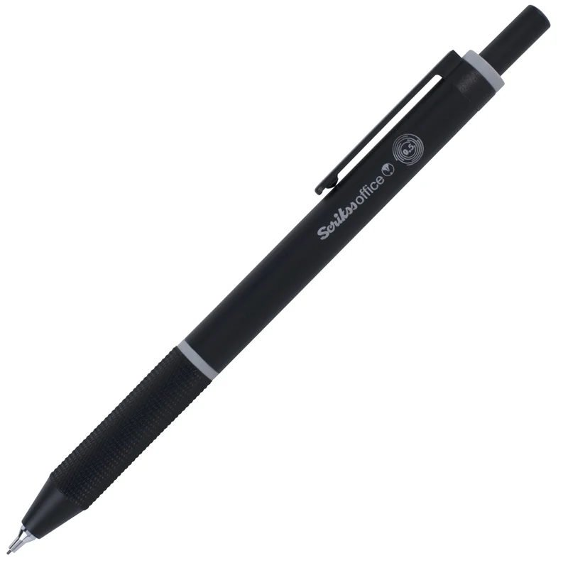 SCRIKSS OFFICE VERSATİL KALEM TWIST 0.5 ŞEFFAF AMBALAJ GRİ