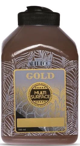 ARTDECO AKRİLİK BOYA GOLD MULTI-SURFACE 500 ML ACI KAHVE Y-G70L-293